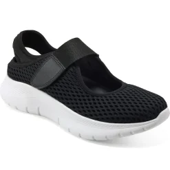 Slip Ons|Slip Ons>Easy Spirit Denise Austin Pheba Casual Mary Janes Black Mesh