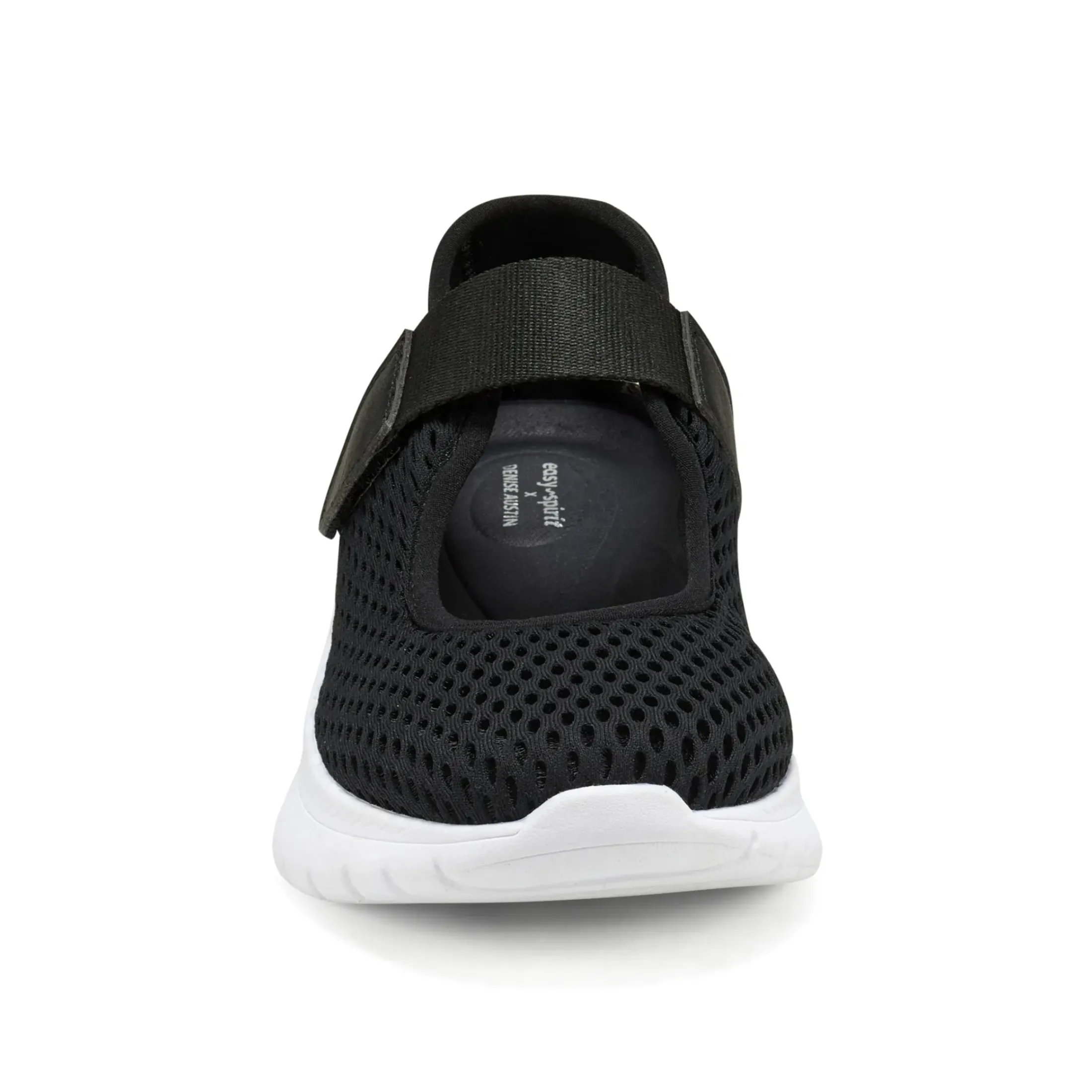 Slip Ons|Slip Ons>Easy Spirit Denise Austin Pheba Casual Mary Janes Black Mesh
