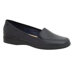 Flats|Flats>Easy Spirit Devitt Casual Flats Dark Blue Leather