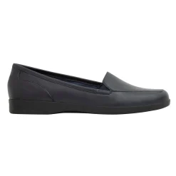 Flats|Flats>Easy Spirit Devitt Casual Flats Dark Blue Leather