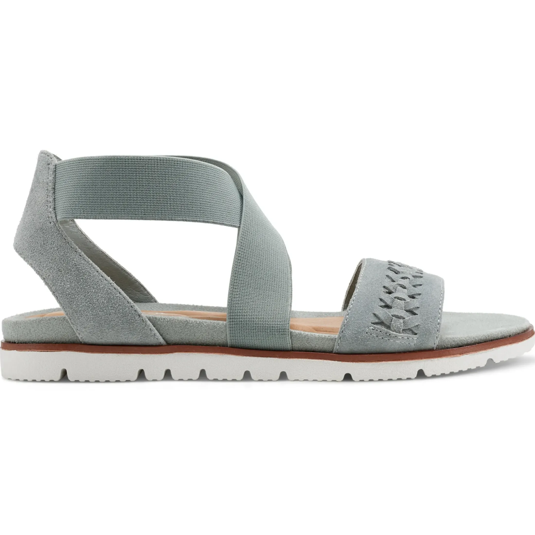 Casual|Flats>Easy Spirit Earla Casual Sandals Light Blue