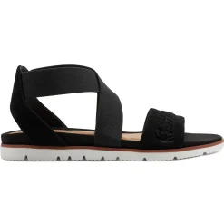 Casual|Flats>Easy Spirit Earla Casual Sandals Black