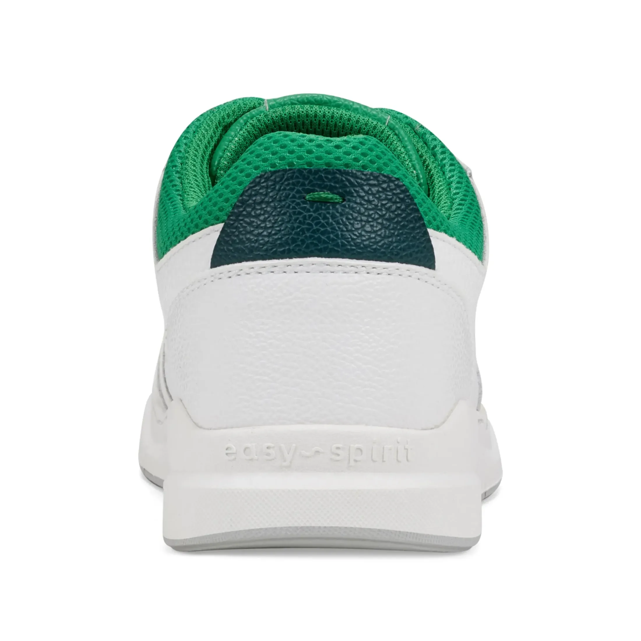 Sneakers|Sneakers>Easy Spirit x Denise Austin Dilli Lace-up Court Sneakers White Green Leather
