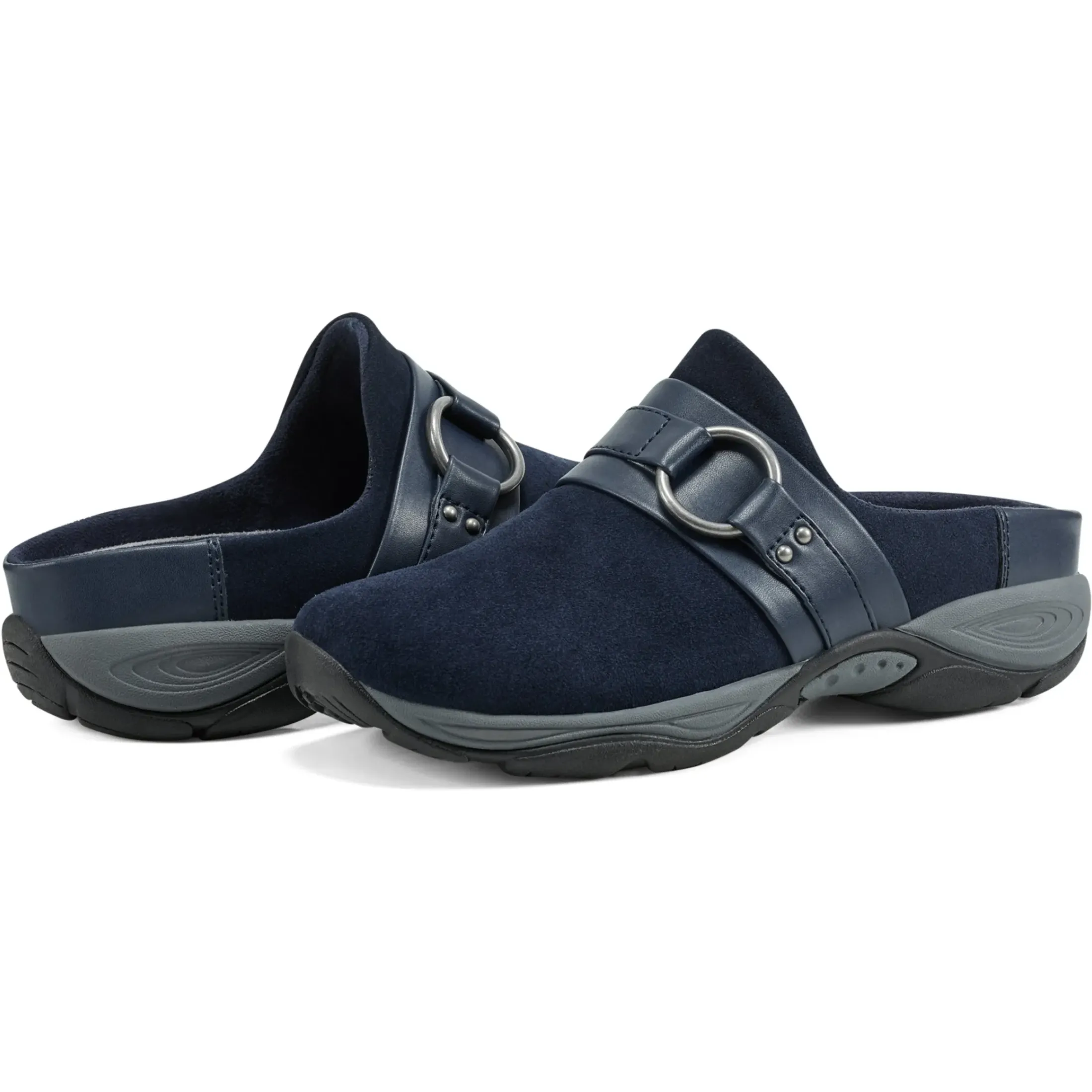 Explore24|Explore24>Easy Spirit Eleena Clogs Navy Suede