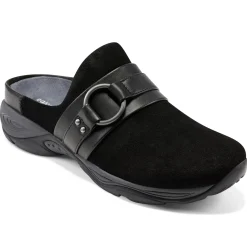 Explore24|Explore24>Easy Spirit Eleena Clogs Black Suede