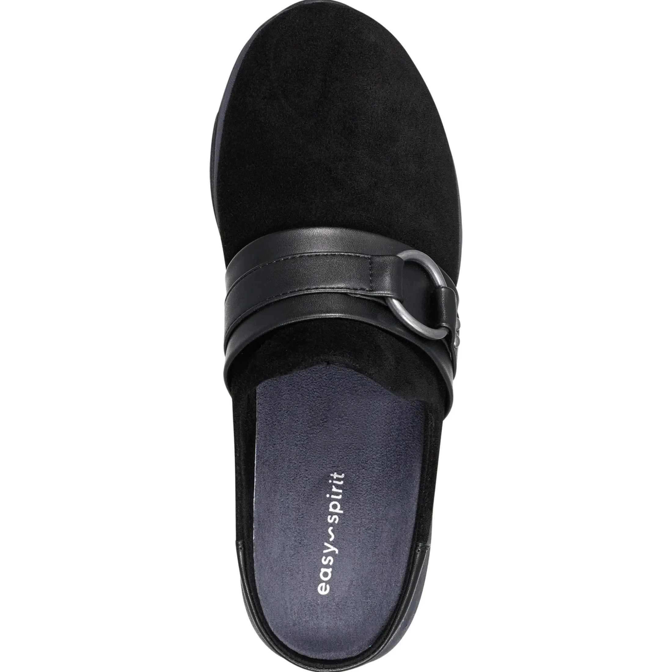 Explore24|Explore24>Easy Spirit Eleena Clogs Black Suede