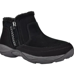 Explore24|Explore24>Easy Spirit Epic Cold Weather Booties Black Suede