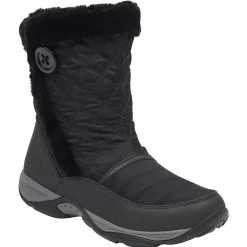 Explore24|Explore24>Easy Spirit Exposure Cold Weather Boots Black Nylon