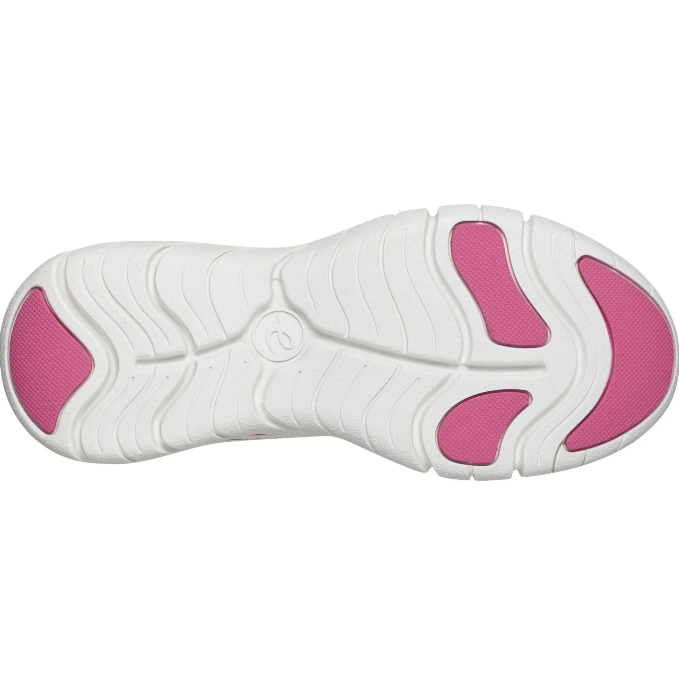 Sneakers|Sneakers>Easy Spirit Fazer Lace Up Sneakers White/Pink Knit