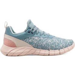 Sneakers|Sneakers>Easy Spirit Fazer Lace Up Sneakers Green/Coral Knit