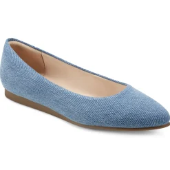 Low Heels|Flats>Easy Spirit Fellia Ballet Flats Blue Denim