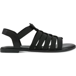 Casual|Flats>Easy Spirit Gadyi Flat Sandals Black