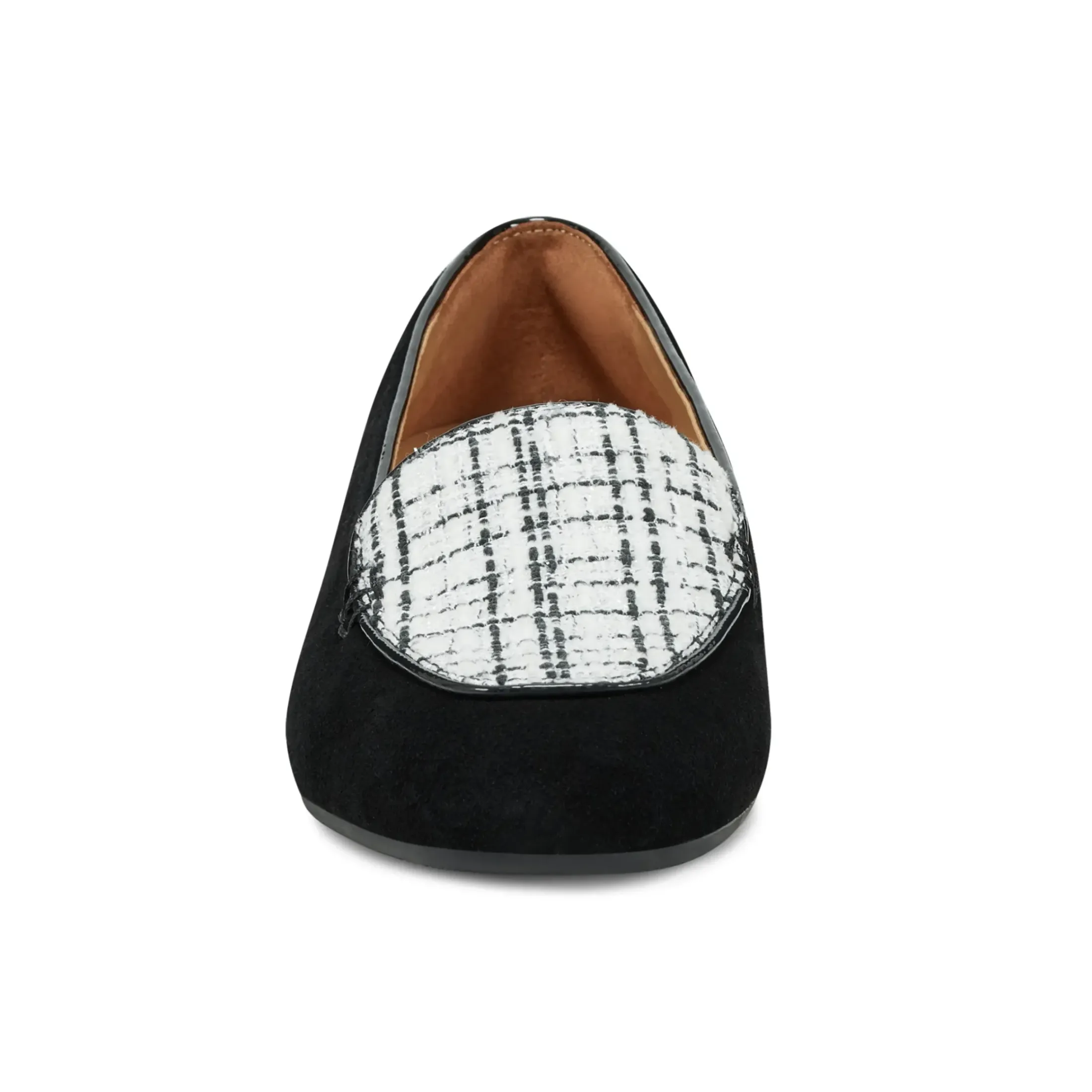 eFlex|eFlex>Easy Spirit Galla Casual Loafers Black Leather