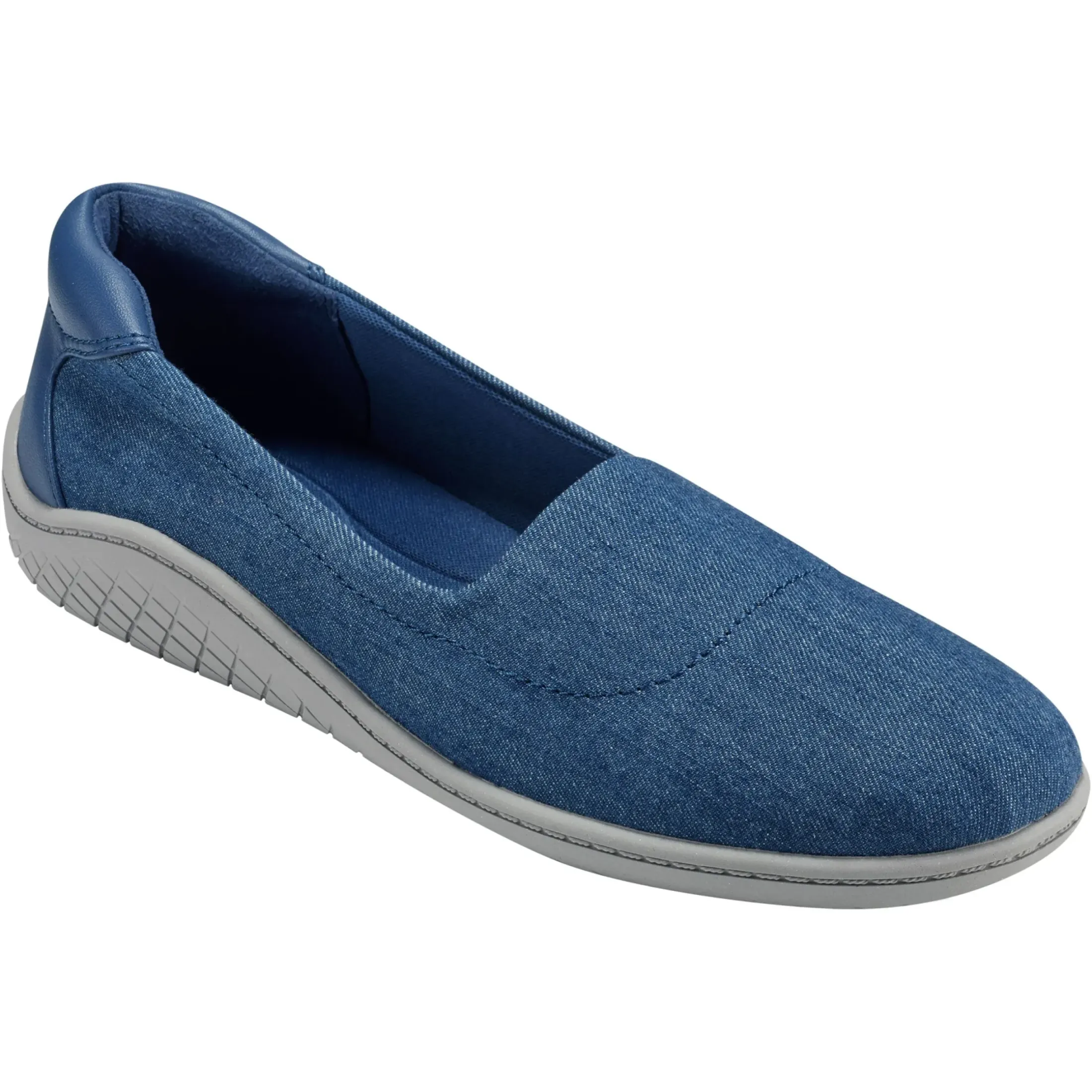 Flats|Flats>Easy Spirit Gift Slip On Flats Denim Fabric