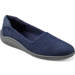 Flats|Flats>Easy Spirit Gift Slip On Flats Dark Denim