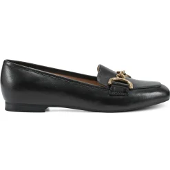 eFlex|eFlex>Easy Spirit Giselle Casual Loafers Black Leather