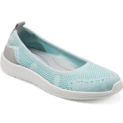 Glitz Walking Shoes|Slip Ons>Easy Spirit Glitz Walking Shoes Blue Knit