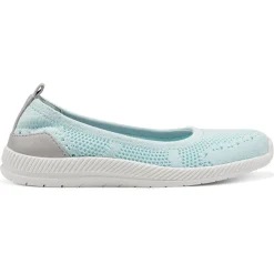 Glitz Walking Shoes|Slip Ons>Easy Spirit Glitz Walking Shoes Blue Knit