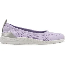 Glitz Walking Shoes|Slip Ons>Easy Spirit Glitz Walking Shoes Purple Knit