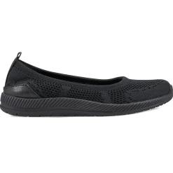 Glitz Walking Shoes|Slip Ons>Easy Spirit Glitz Walking Shoes Black Black Knit