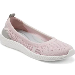 Glitz Walking Shoes|Slip Ons>Easy Spirit Glitz Walking Shoes Light Pink Knit