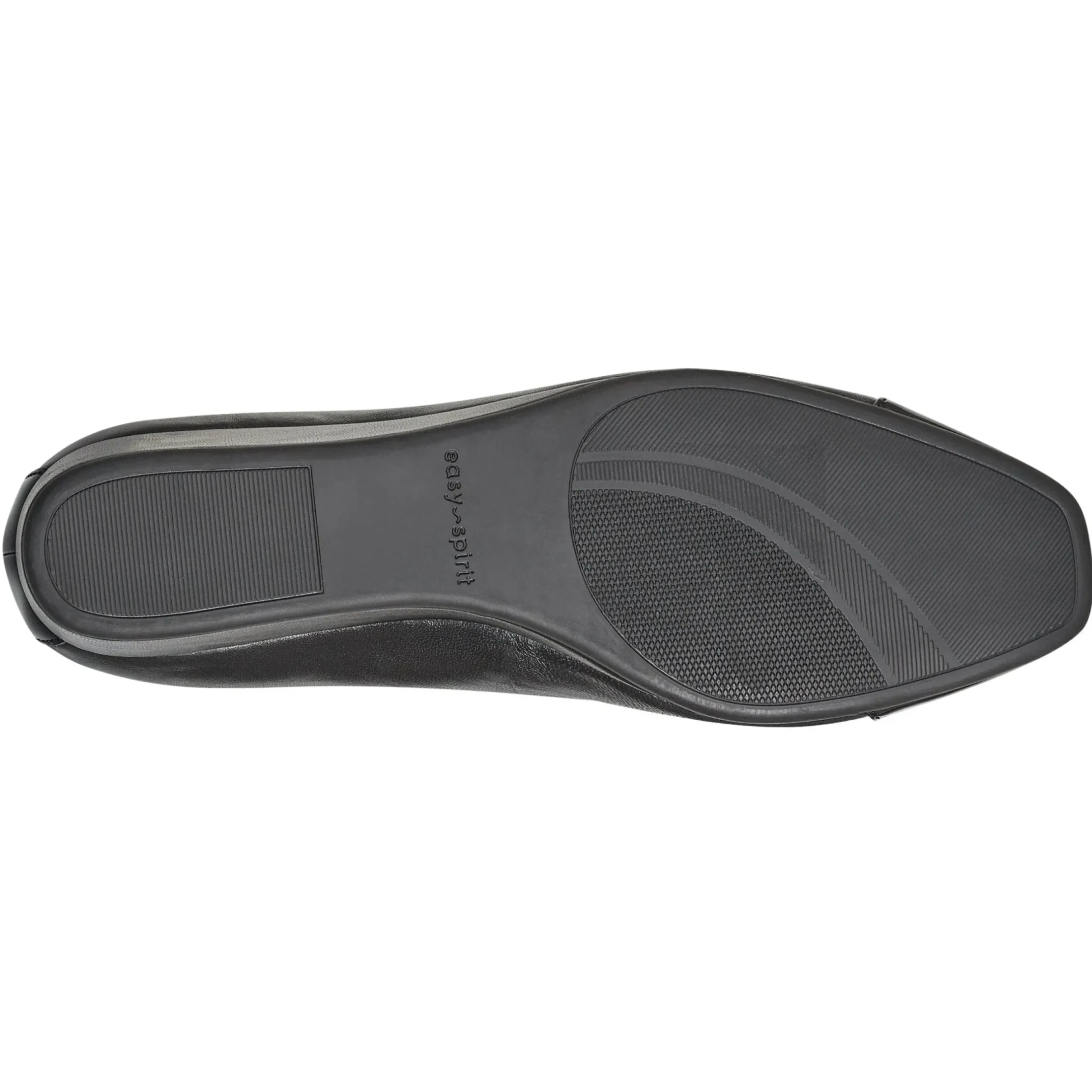 Gracey Wedge|Low Heels>Easy Spirit Gracey Wedge Heels Black Leather/Patent