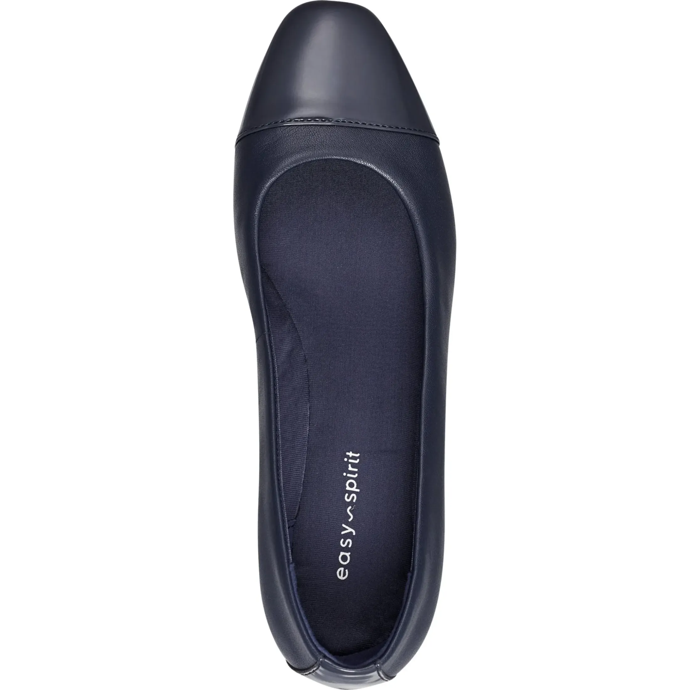 Gracey Wedge|Low Heels>Easy Spirit Gracey Wedge Heels Navy Leather/Patent