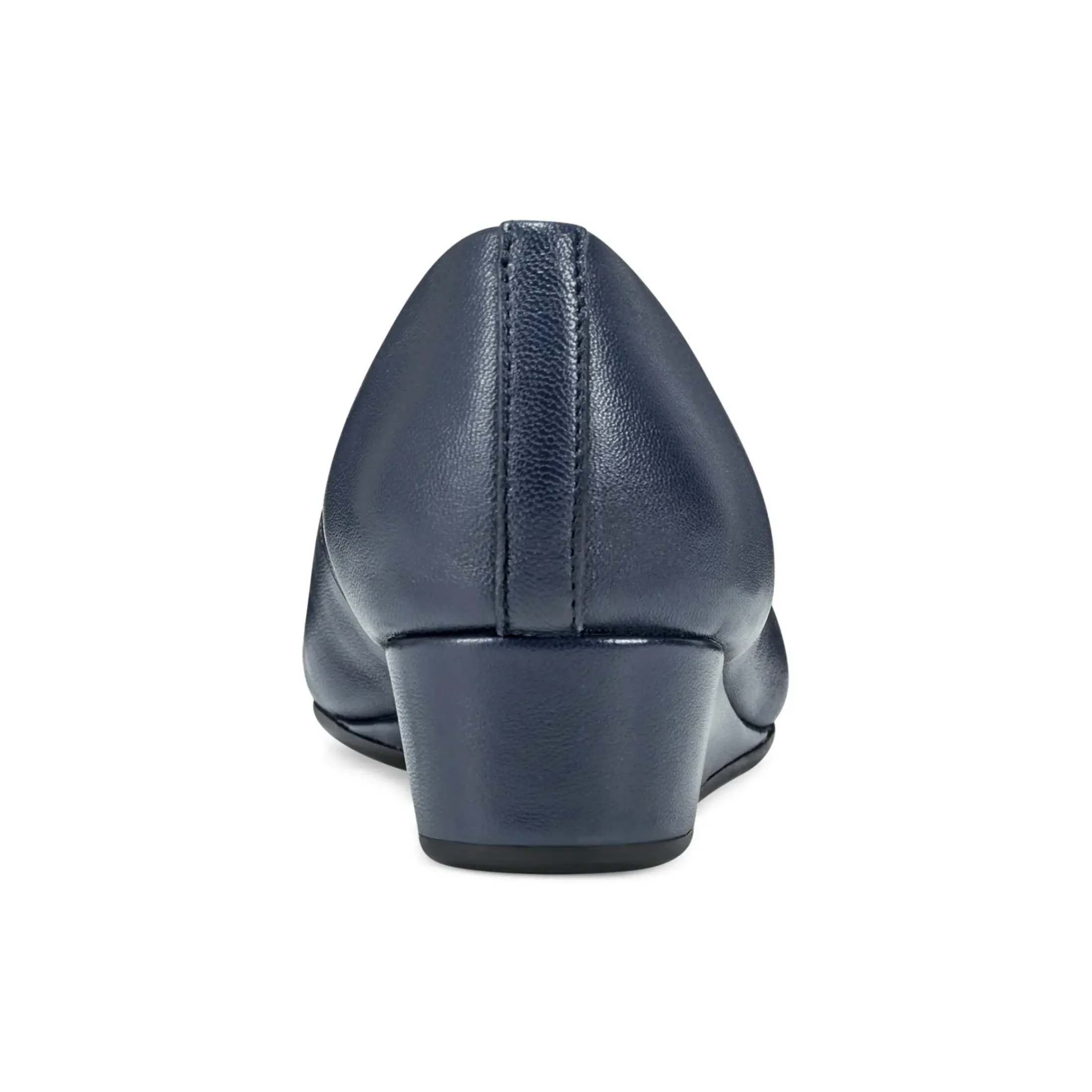 Low Heels|Wedges>Easy Spirit Guliana Wedge Heels Navy Leather