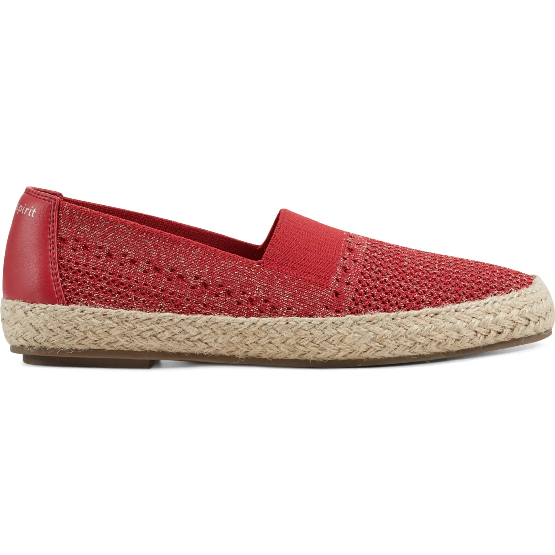 Espadrilles & Wedges|Espadrilles & Wedges>Easy Spirit Hassie Slip On Casual Espadrilles Red Metallic