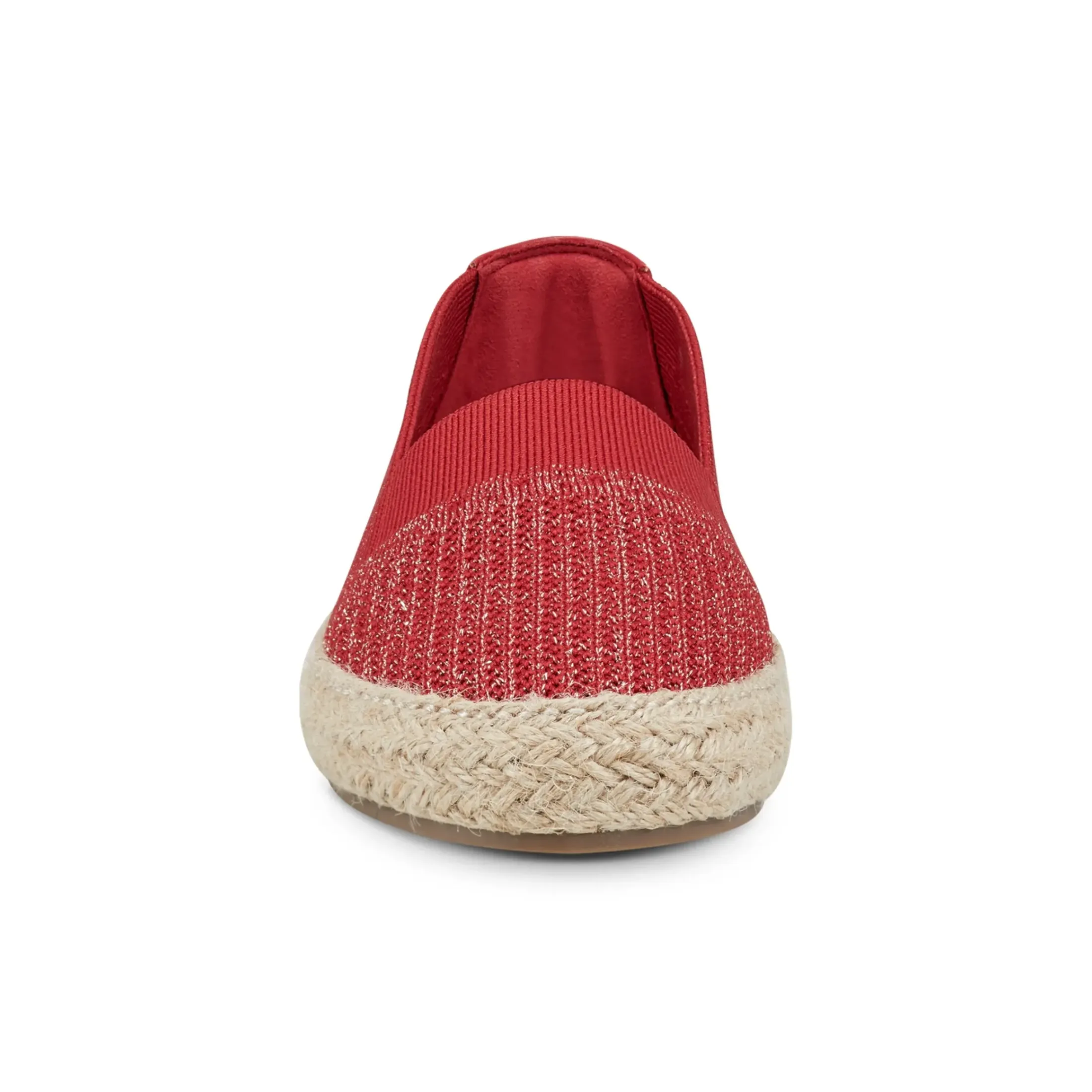 Espadrilles & Wedges|Espadrilles & Wedges>Easy Spirit Hassie Slip On Casual Espadrilles Red Metallic