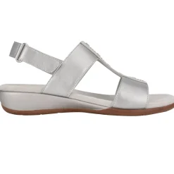 Dress|Sandals>Easy Spirit Hazel Flat Sandals Silver
