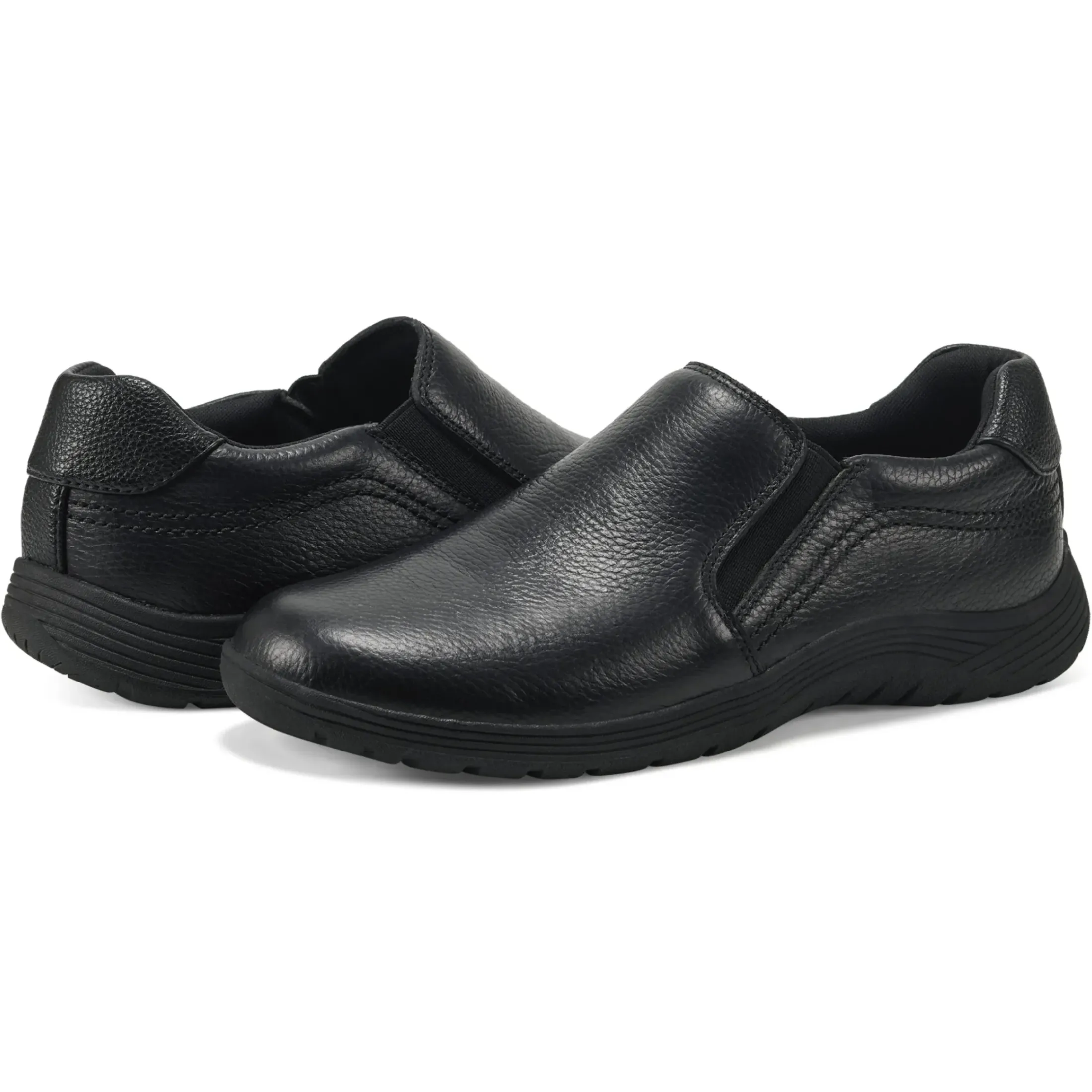 Flats|Flats>Easy Spirit Hester Casual Shoes Black Leather