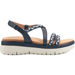 Dress|Sandals>Easy Spirit Ivani Platform Sandals Navy