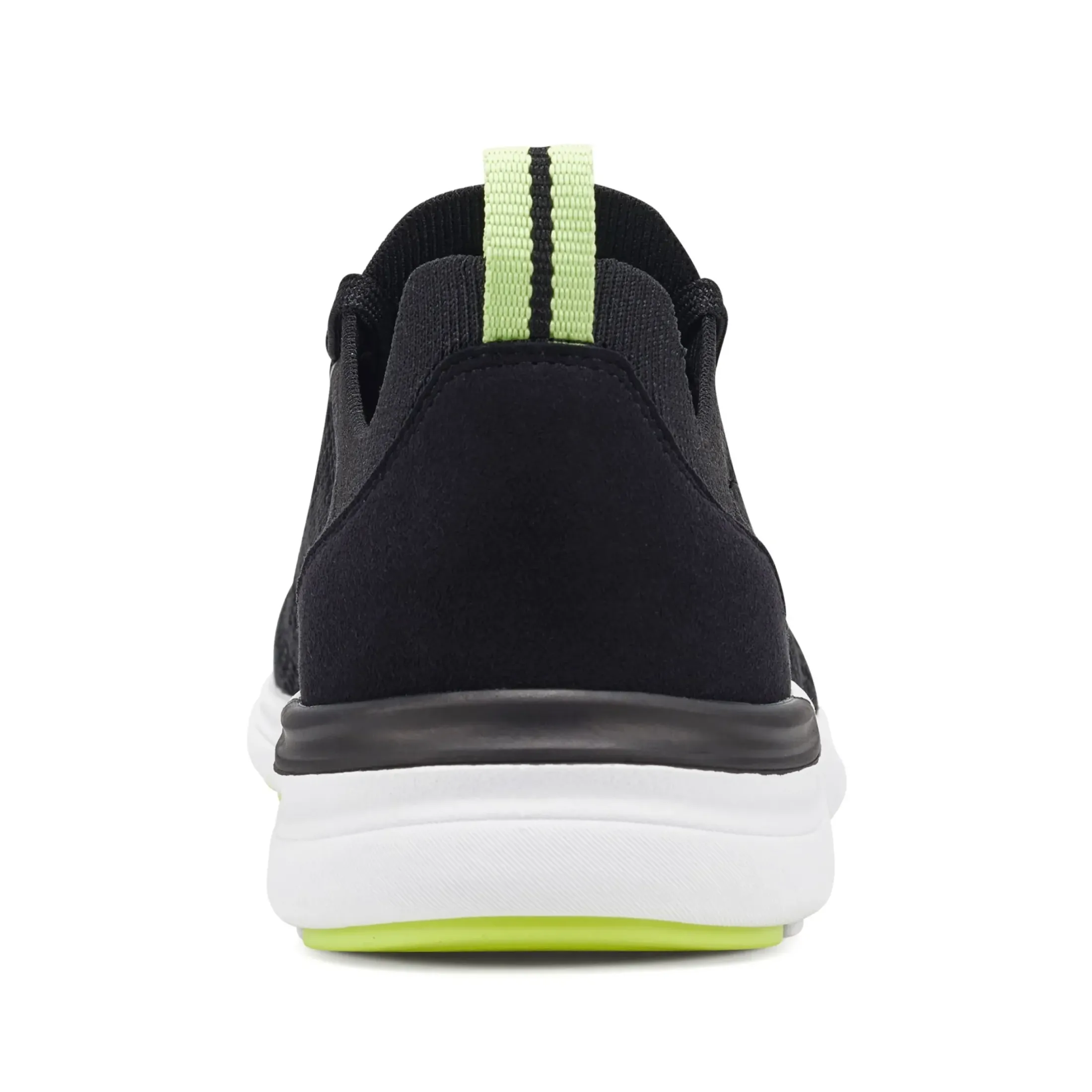 Sneakers|Sneakers>Easy Spirit Jacie Lace Up Walking Shoes Black Knit