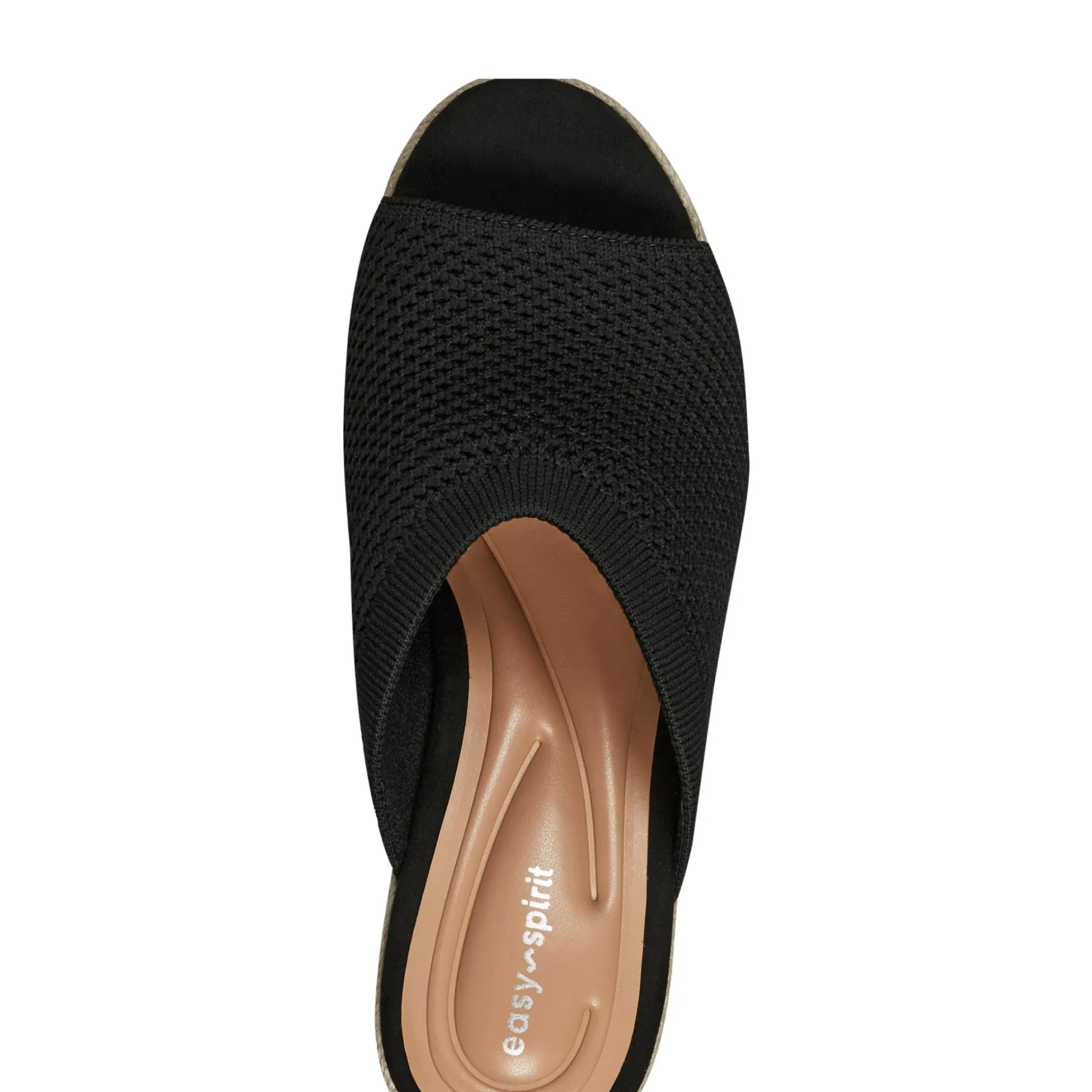 Dress|Sandals>Easy Spirit Jalen Espadrille Wedge Sandals Black