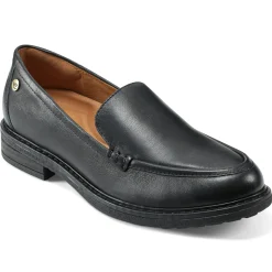 eFlex|eFlex>Easy Spirit Jaylin Casual Loafers Black Leather