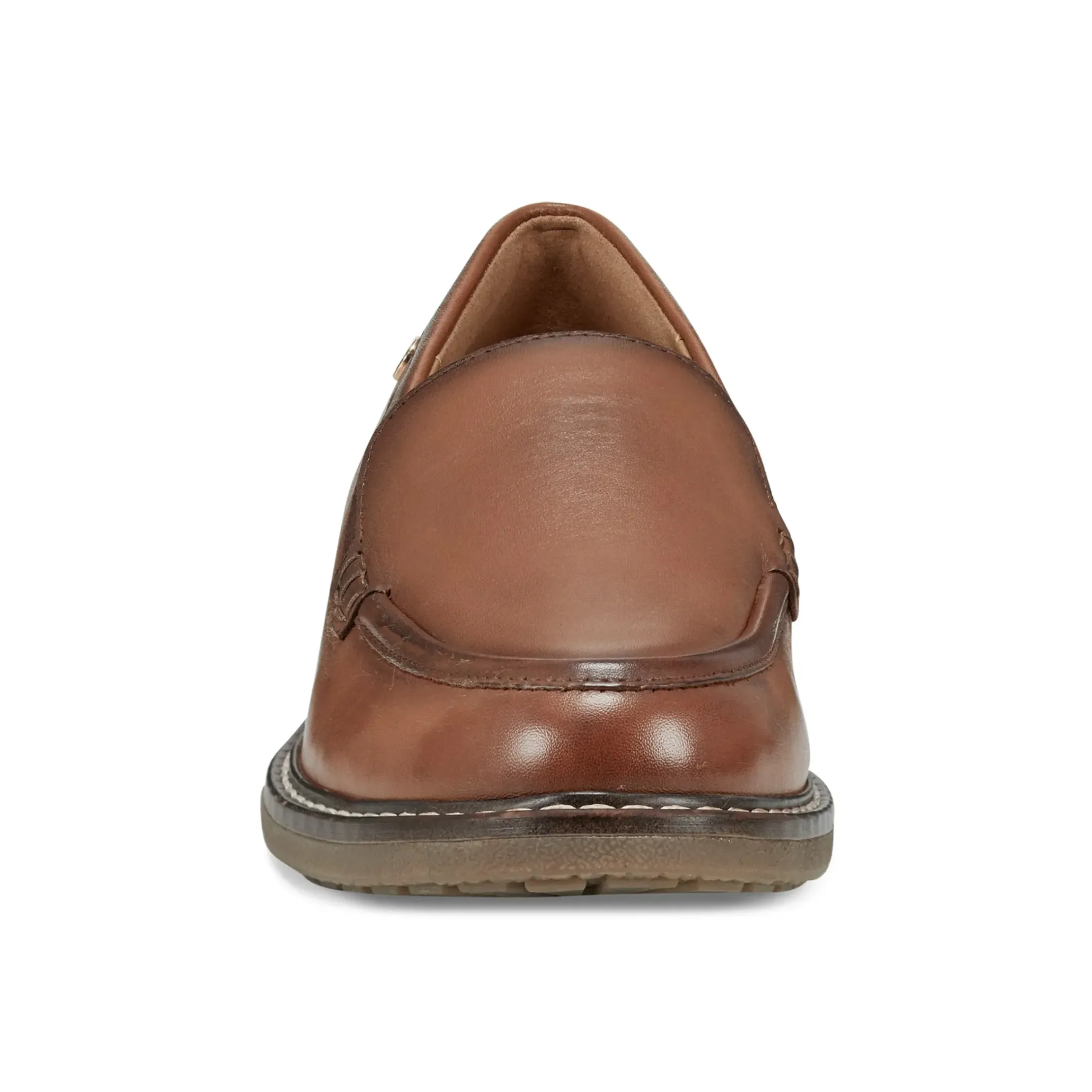 eFlex|eFlex>Easy Spirit Jaylin Casual Loafers Medium Brown Leather