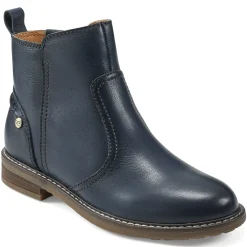 eFlex|eFlex>Easy Spirit Juna Casual Booties Navy Leather