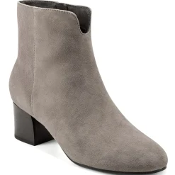 eFlex|eFlex>Easy Spirit Karen Booties Taupe Suede