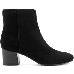 eFlex|eFlex>Easy Spirit Karen Booties Black Suede