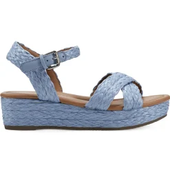 Dress|Sandals>Easy Spirit Karissa Espadrille Sandals Light Blue Raffia