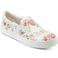 Slip Ons|Slip Ons>Easy Spirit Key Eco Casual Sneakers Recycled Floral Print Leather