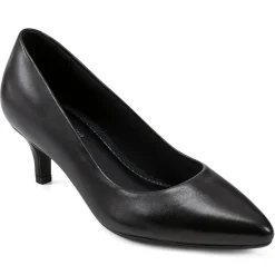 Mid Heels|Pumps>Easy Spirit Lexie Pumps Black Leather