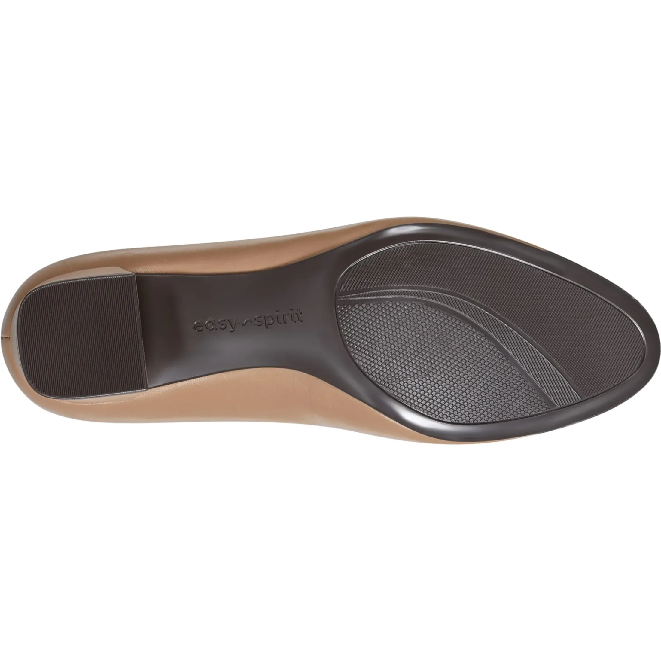 Libie Dress Pumps|Low Heels>Easy Spirit Libie Dress Pumps Tan Leather