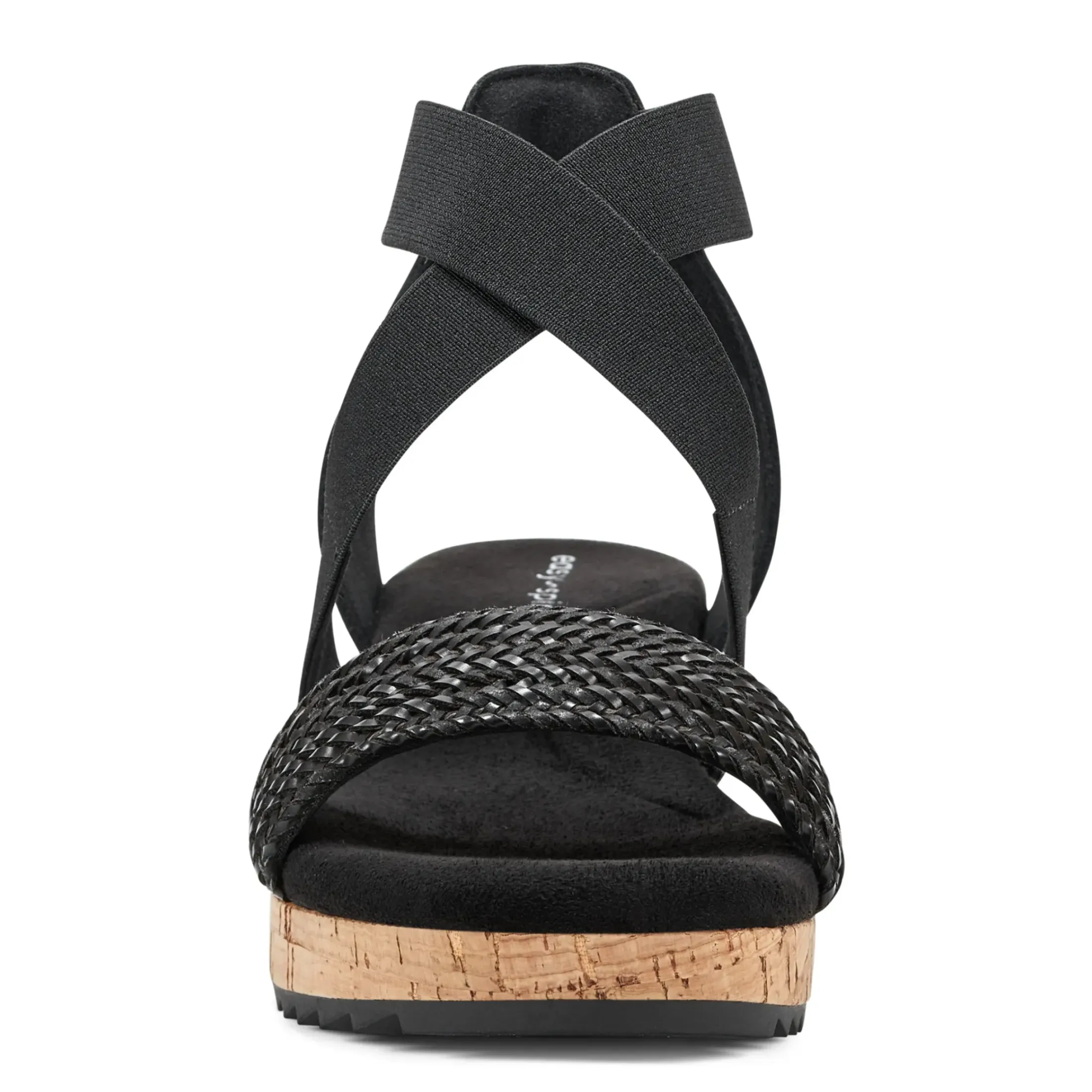 Dress|Sandals>Easy Spirit Lorena Wedge Sandals Black