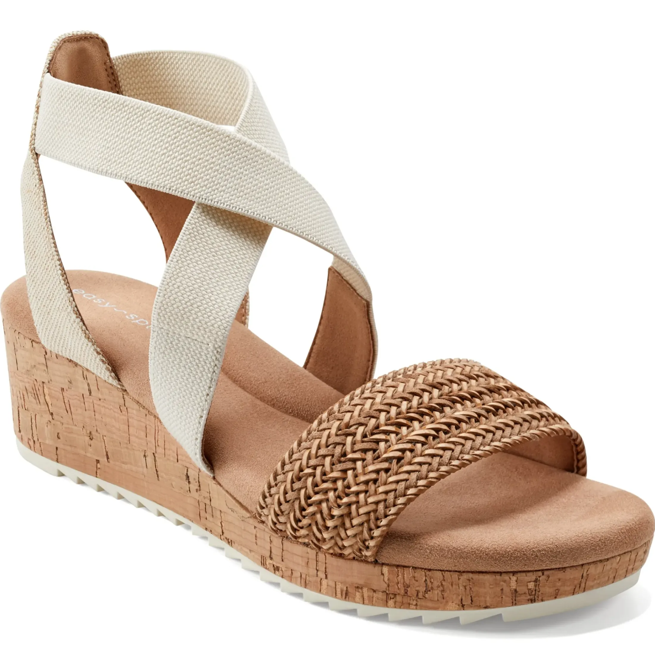 Dress|Sandals>Easy Spirit Lorena Wedge Sandals Natural