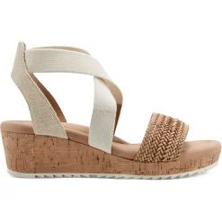 Dress|Sandals>Easy Spirit Lorena Wedge Sandals Natural