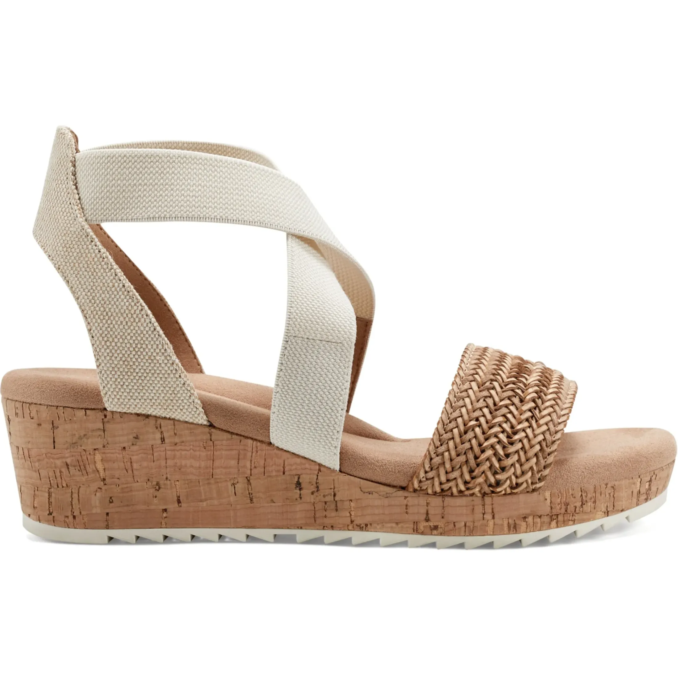 Dress|Sandals>Easy Spirit Lorena Wedge Sandals Natural