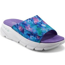 eMove|Sport>Easy Spirit Mahya EMOVE Walking Sandals Blue Multi Tie Dye