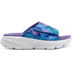 eMove|Sport>Easy Spirit Mahya EMOVE Walking Sandals Blue Multi Tie Dye